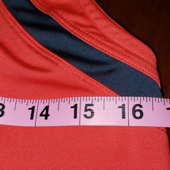 Nike Dry Fit Tank Med Red & Grey VGUC - Picture 8 of 9